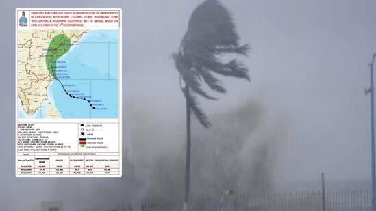  Cyclone Rains : కోస్తాంధ్రకు రెడ్ అలర్ట్, తీవ్ర తుపానుగా బలపడిన మిచౌంగ్