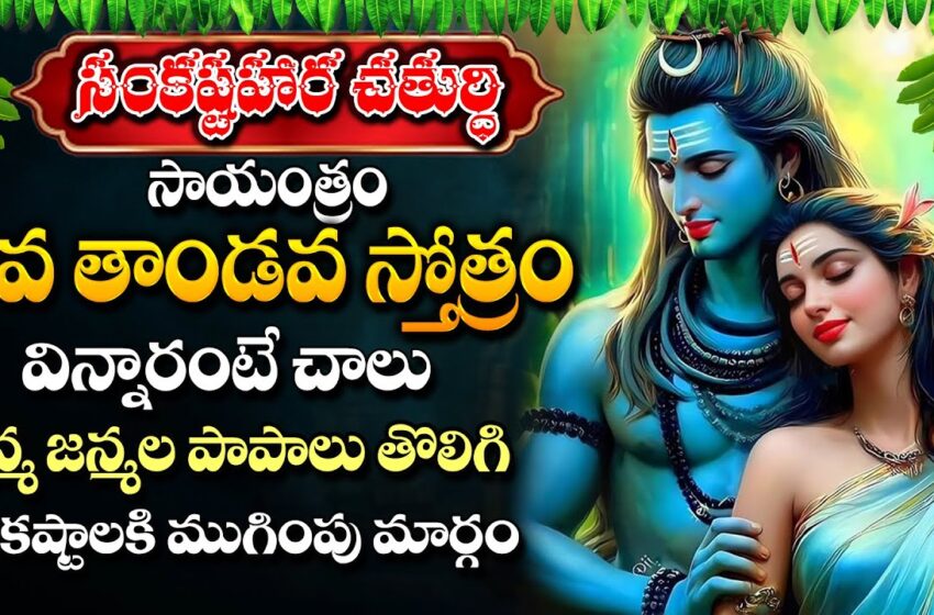  శివ తాండవం సాంగ్ విన్నారంటే మీ ఇంట్లో అన్ని శుభాలే