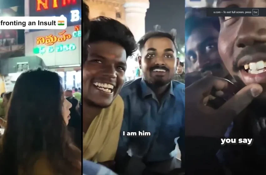  Charminar :   హైదరాబాద్ నడిబొడ్డున దారుణం..విదేశీ మహిళపై అసభ్యకర వ్యాఖ్యలు..వీడియో వైరల్